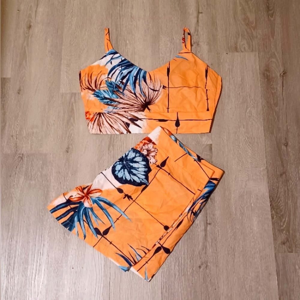 XL- 2 piece, short set